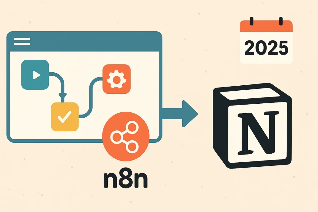 n8n串接notion