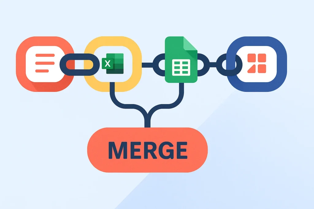 n8n Merge 節點教學
