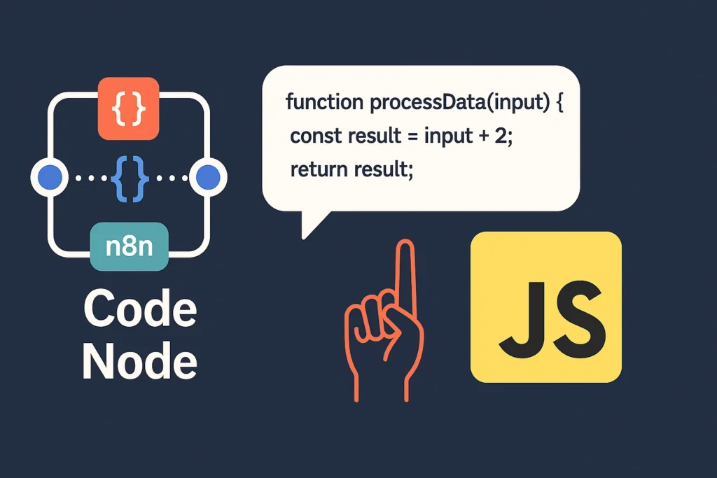 n8n code node javascript