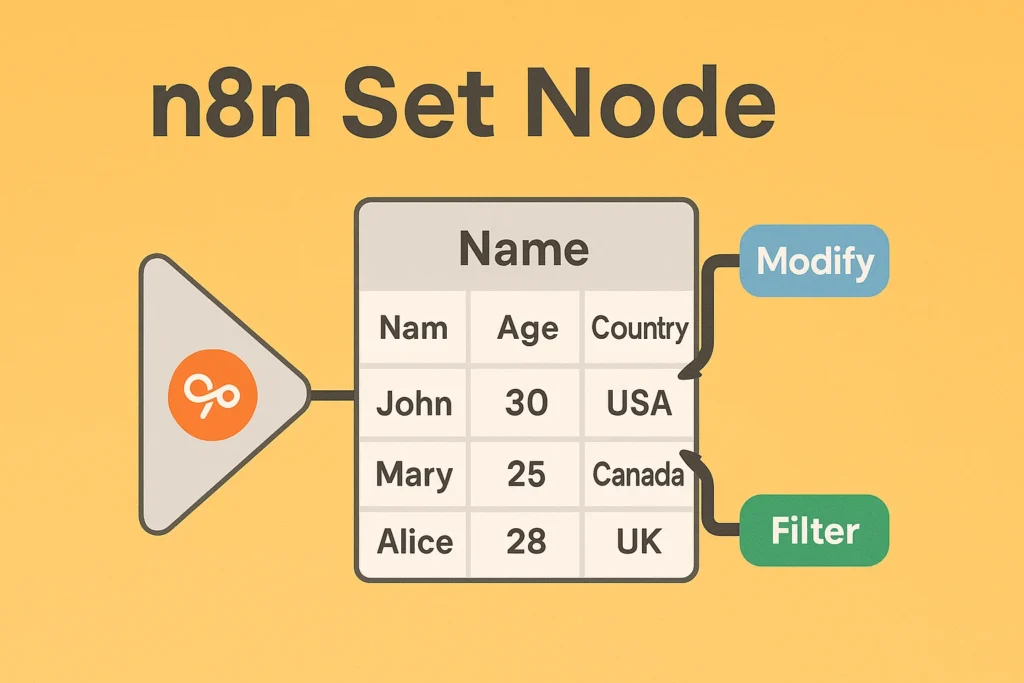 n8n set node教學
