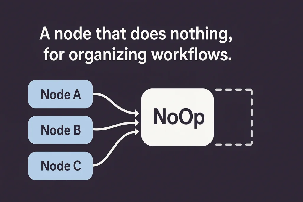 n8n noop node教學