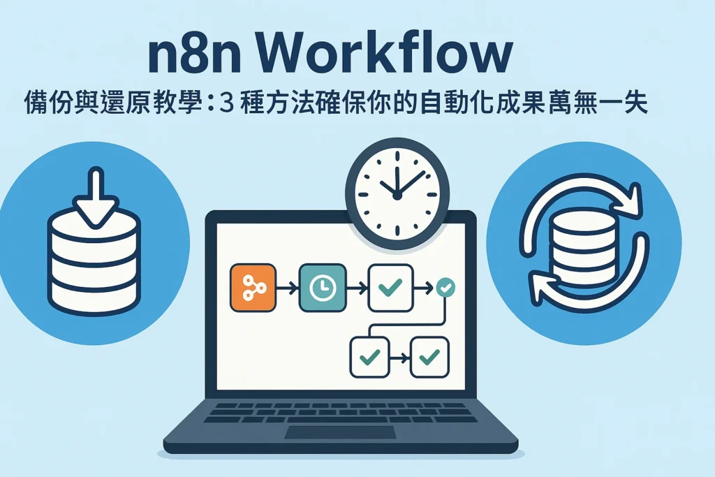 n8n 備份教學